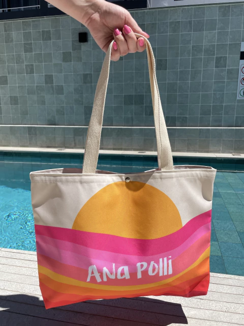 Bolsa Passeio Personalizada | Estampa Sol
