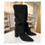 Botas Alisse Gamuza Negro - comprar online