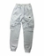 CALÇA CARGO MAFIUSU MOLETOM BRANCO