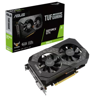 Asus Nvidia Geforce GTX 1660 TI TUF Gaming OC 6GB
