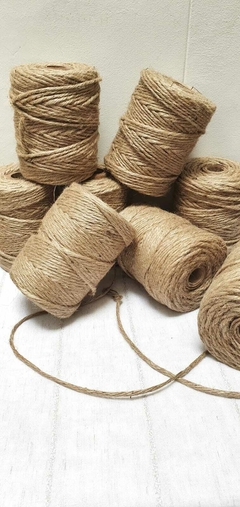 Lampara Colgante Diamante en cordon de yute - Licari Ilumina