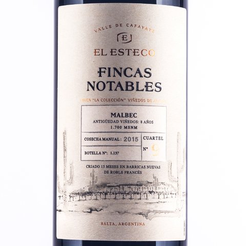 Fincas Notables Malbec - comprar online
