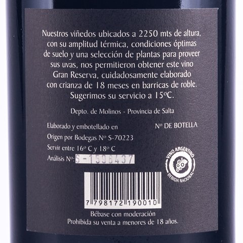 Humanao Gran Reserva - Vinos del Norte