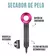 Secador De Pelo Turbo Premium 1400w Frio/Calor Secado Rápido en internet