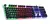 Combo Gaming Teclado + Mouse Rgb Cable Blanco Negro - comprar online