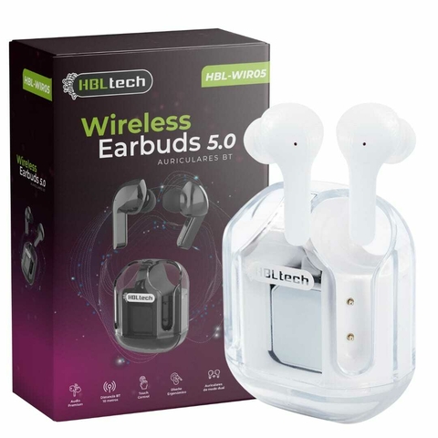 Earbuds Bluetooth HBL-WIR05 BT 5.0 Blanco