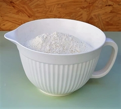 Bowl mezclador con asa y pico vertedor (Blanco)