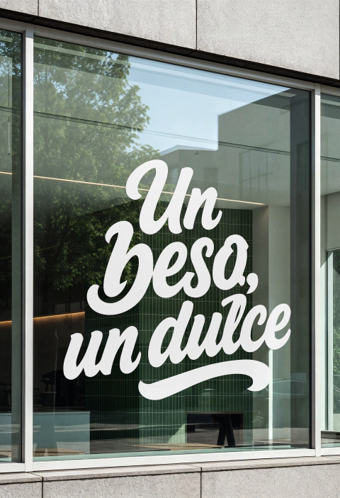 Vinilos Vidriera Semana de la dulzura