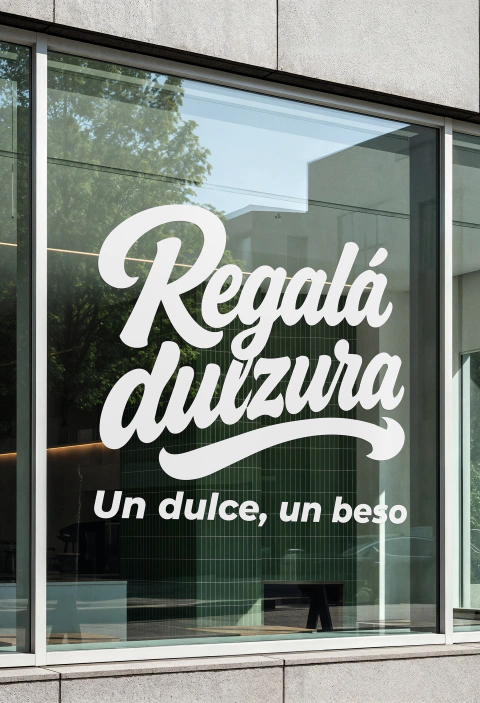 Vinilos Vidriera Semana de la dulzura