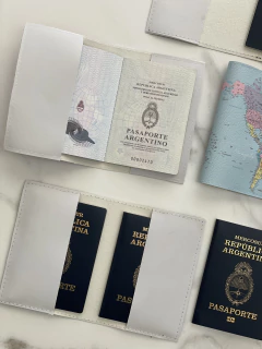 Funda pasaporte aeropuerto - Mi viajerita