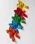 Par de Laços Paty Pequeno Pompom Bico de Pato- Coleção Festa Junina 25 -LPATY-POM-FJ25 - comprar online