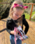 Tiara de Cabelo infantil Gatinho Paetê com lacinho - Coleção Doce Encanto - comprar online