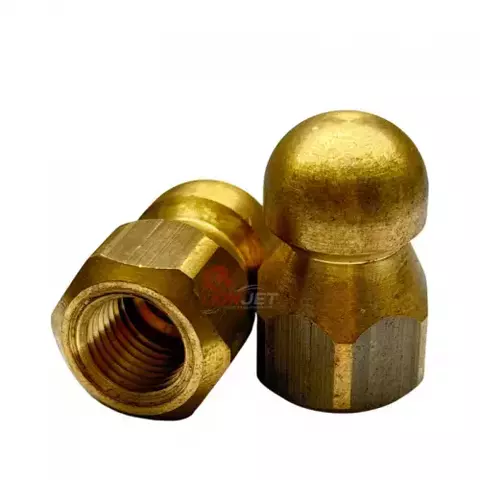 BICO DE HIDROJATO 1/4 POL NPT BALA LATÃO