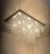 L5 Lustre de Cristal Correntes Retangular 50x30cm