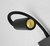 Arandela Preto Led Articulável com saída USB 2,1A 3W 3000K - Juliana Baczynski Iluminação Decorativa