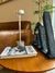 Abajur Portátil com USB Prata 31cm - Juliana Baczynski Iluminação Decorativa