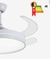 VENTILADOR DE TETO AIR BASIC MULTICOLOR DIM BRANCO BIVOLT - Juliana Baczynski Iluminação Decorativa