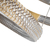 Lustre Pendente de Led Glamour Dourado 3 Anéis