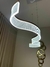 Pendente de Led Paipe Retangular 118cm - Juliana Baczynski Iluminação Decorativa