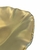 Centro de Mesa em Vidro Citrino Borda Ouro 56cm - loja online