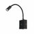 Arandela Preto Led Articulável com saída USB 2,1A 3W 3000K