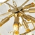 Pendente Lustre Essenza Ø80cm Dourado Fosco na internet
