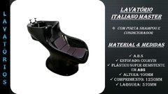 Lavatório Italiano Star Com Porta Shampoo na internet