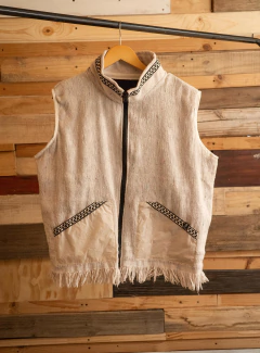 Chaleco Frazada Upcycling