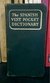 THE SPANISH VEST POCKET DICTIONARY Spanish-english english-spanish. Random House 1954, Canadá.