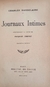 CHARLES BAUDELAIRE 1938 Journaux Intimes (diarios) - comprar online