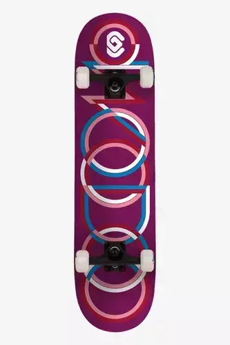 SKATE COMPLETO WOODOO RINGS RED - comprar online