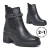 Bota Chelsea Salto Bloco Via Marte Tratorada Feminina 23-307 - Doralina Calçados
