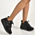 Imagem do Tênis Feminino Sneaker Via Marte Easy Preto Dourado 22-2906