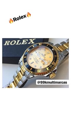 Rolex Submariner (Dourado e Prata)
