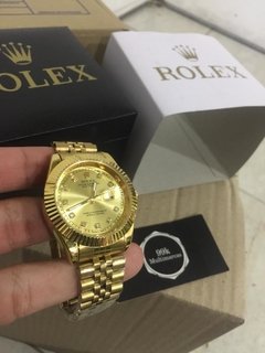 Relógio Rolex Date Just Gold