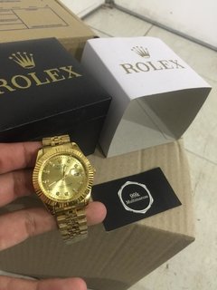Relógio Rolex Date Just Gold - loja online