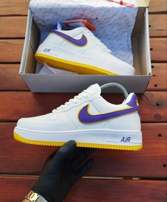 Air Force 1 'Edit Limition' Lakers na internet