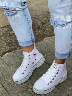 Novo All Star Cano Alto Run Star Hike Plataforma - comprar online