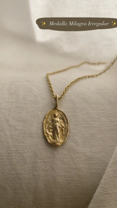 Colgante Milagrosa Irregular - Bronce - comprar online