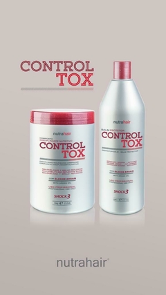 Kit Controltox - 1 Composto Disciplinante Nutritivo 1kg + 1 Balm Protetor 1L - Lux Diamond