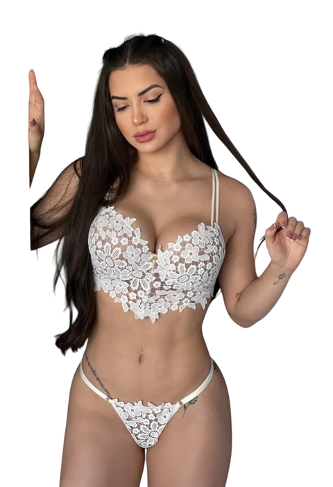 Conjunto Guipir Off-White - comprar online