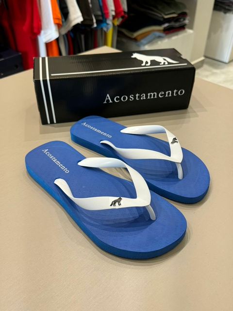 Chinelo Acostamento - 2692 azul medio