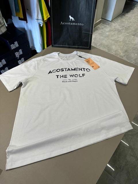 T-shirt Acostamento Soft - Branca