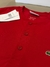 Camiseta Henley Lacoste - Vermelho - comprar online