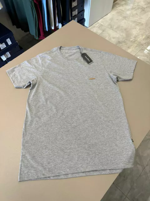 Camiseta Nautica com placa - CINZA