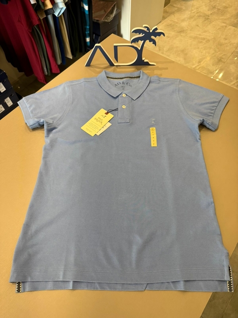 POLO AD BÁSICA VERÃO - AZUL OCEANO
