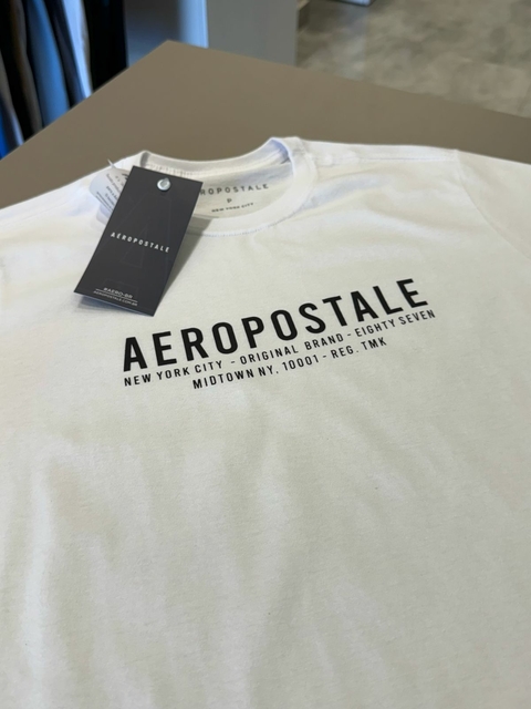 T-SHIRT AEROPOSTALE - BRANCO 0167
