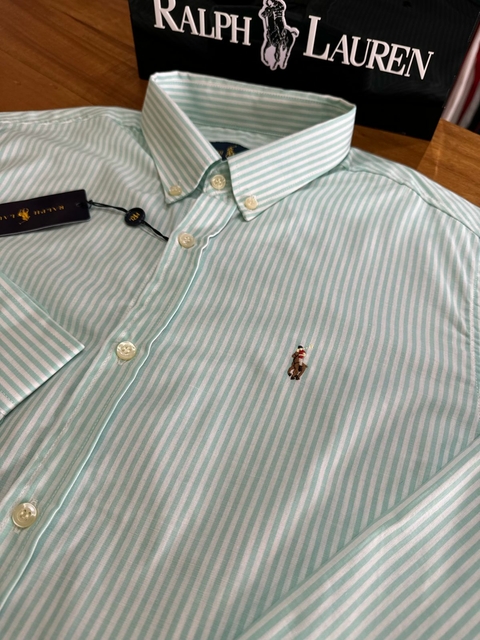 Social Ralph L. Manga longa - Verde claro