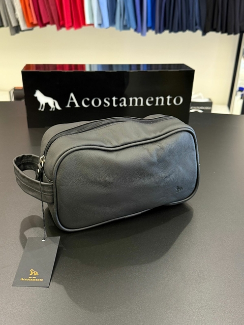 NECESSAIRE ACT COURO FLY PEQUENA - PRETO 8040