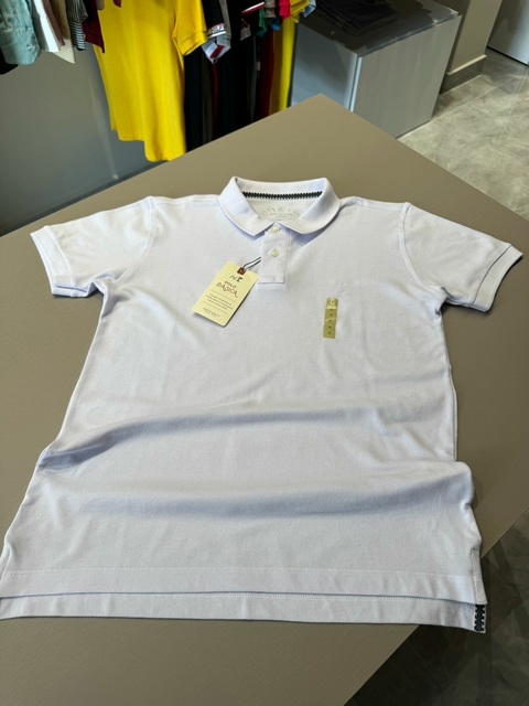 Polo inv AD - Branca